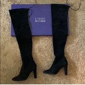 Stuart Weitzman Suede thigh high boots  sz 6.5